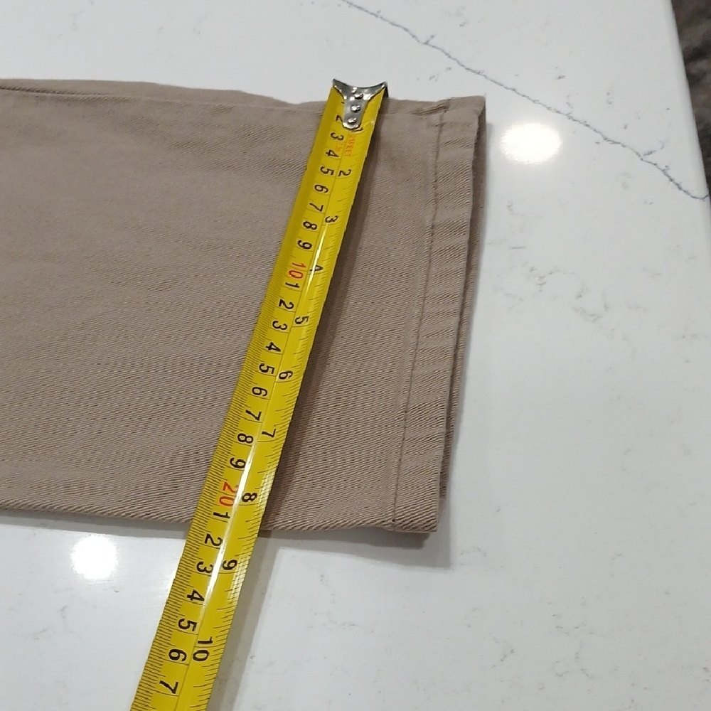 Gloria Vanderbilt Tan Straight-Leg Pants, New With Tags, Sz 16, Stretch - Picture 11 of 13